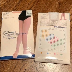 BodyWrapper Professional Dance Tights size L